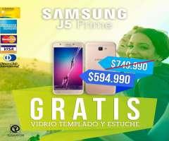 Samsung Galaxy J5 Prime 570M 4g GRATIS Estuche y Vidrio templado,Nuevo,Libre,Garantía,Factura