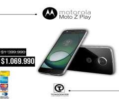 Motorola Moto z play 32gb 4g, Incluye Moto mods parlante JBL,nuevo,original,factura,garantia,mejor q