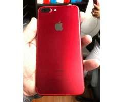 iPhone 7 Plus de 256gb Rojo Perfecto