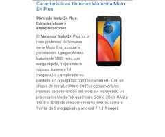 Motorola E4plus