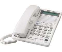 Telefono Panasonic Kx Ts208w 2 Lineas Lcd 16 Dígitos Original Nuevo