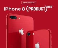 Edición Especial. iPhone 8 Plus Red Product. comprados en tienda oficial Apple. SEGUROS....