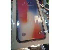 iPhone X de 64 Gb Nuevo en Caja Sellado