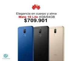 Huawei Mate 10 lite 64gb 4g, INCLUYE Estuche Vidrio templado,Nuevos. TIENDA FÍSICA. Los ...