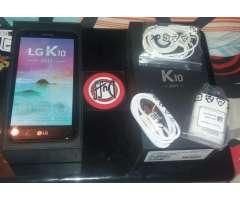 Celular LG K10 TOTALMENTE NUEVO &#x24;380.000