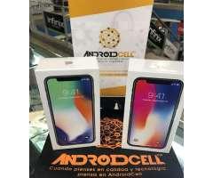 iPhone X 64Gb nuevos con factura para registro, domicilio sin costo disponible para entregar ya