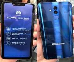 Huawei Mate 20 Lite Nuevo Libre Azul