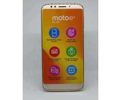 Celular Moto E5 Play, Garantia 1 Año