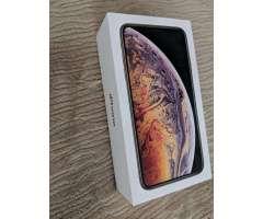 iPhone Xs Max 64gb Dorado Templado Celular Y Camara forro