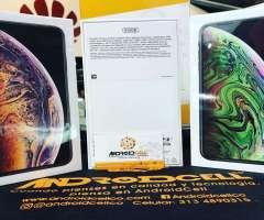 iPhone Xs Max 512Gb nuevos con factura para registro, domicilio sin costo disponible para entre...