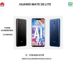 Huawei Mate 20 Lite, 4ram 64 Memoria Nuevos Garantia Factura legal Domicilio