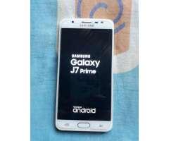 Samsung J7 Prime Blanco Huella Digital