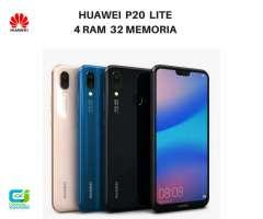 Huawei P20 Lite 4 Ram Nuevos Facturados Garantia Obsequio Vidrio,Domicilios en Bogota
