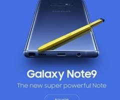 Samsung Galaxy Note 9 128gb DualSim &#x2a;Nuevos caja Sellada&#x2a;