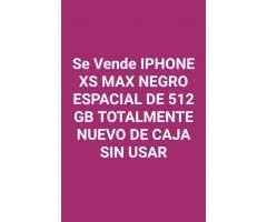 iPhone Xs Max 512 Gb Negro Espacial