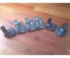 Lote de Telefonos Inalambricos Panasonic