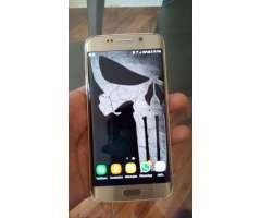 Vendo Samsung Galaxy S6 Edge Dorado de 32gb 8&#x2f;10