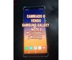 Cambio O Vendo Samsung Galaxy Note 8