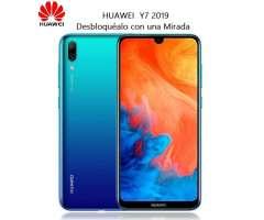 Huawei Y7 2019 32GB Desbloqueo facial NUEVO ORIGINAL CON FACTURA