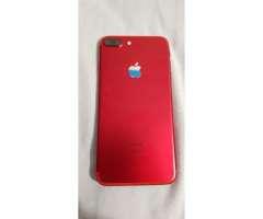 IPhone 7 plus rojo de 256 G 1 año de uso