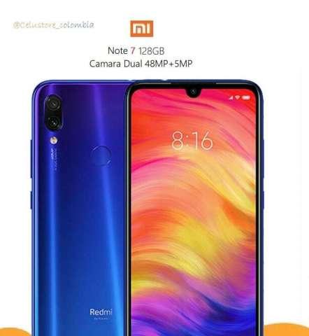 Xiaomi Note 7 128GB Triple Camara,AZUL,NEGRO TIENDA FISICA EQUIPO NUEVO Y ORIGINAL Xiaomi Note 7 128GB Triple Camara,AZUL,NEGRO TIENDA FISICA EQUIPO NUEVO Y ORIGINAL