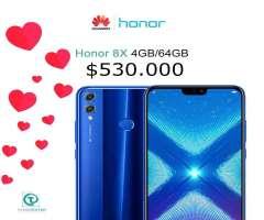Huawei Honor 8x 64GB, TIENDA FÍSICA, Vidrio Templado, nuevo, homologado, sellado, factur...