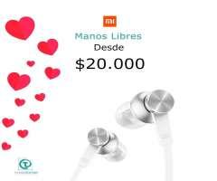 Manos Libres Xiaomi desde 20.000, Factura, garantia, Sellados, TIENDA FISICA.