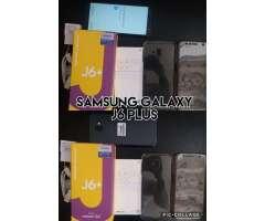 samsung galaxy j6 plus con caja y factura goma 360 venta cambios
