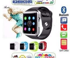 Reloj Inteligente Smartwatch Camara Sim Sd Homologados, Bluetooth, Smartphone Android, Smart Wa...