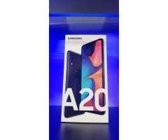 Samsung A20 Nuevo Un Año de Garantia